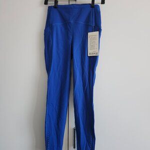 Lululemon Swift Speed High-Rise Tight 28” – Size 6, Electric Blue, NWT (New With